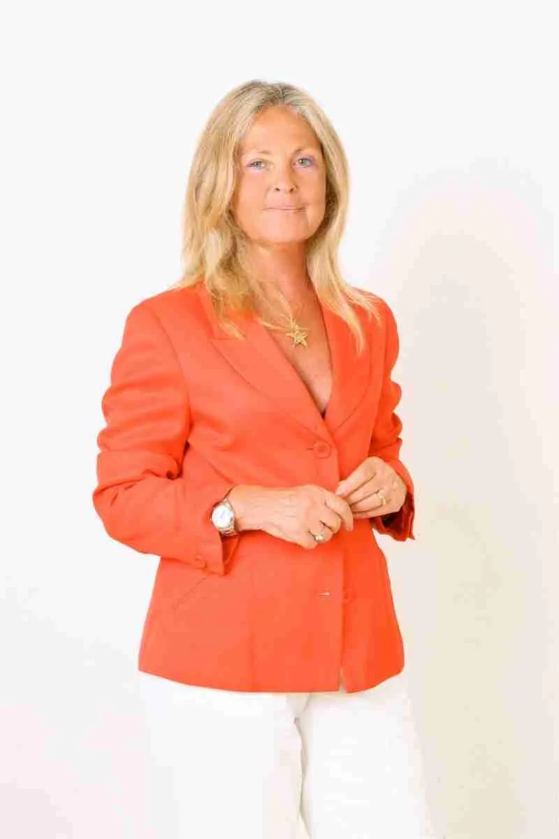 Patrizia Raminghi nel suo studio